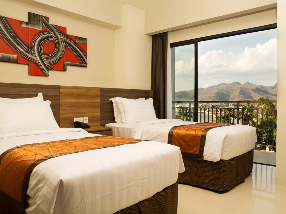 Kamar Superior Twin, balkon